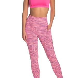 FREE PEOPLE MOVEMENT ROLL OUT LEGGINGS PINK small
